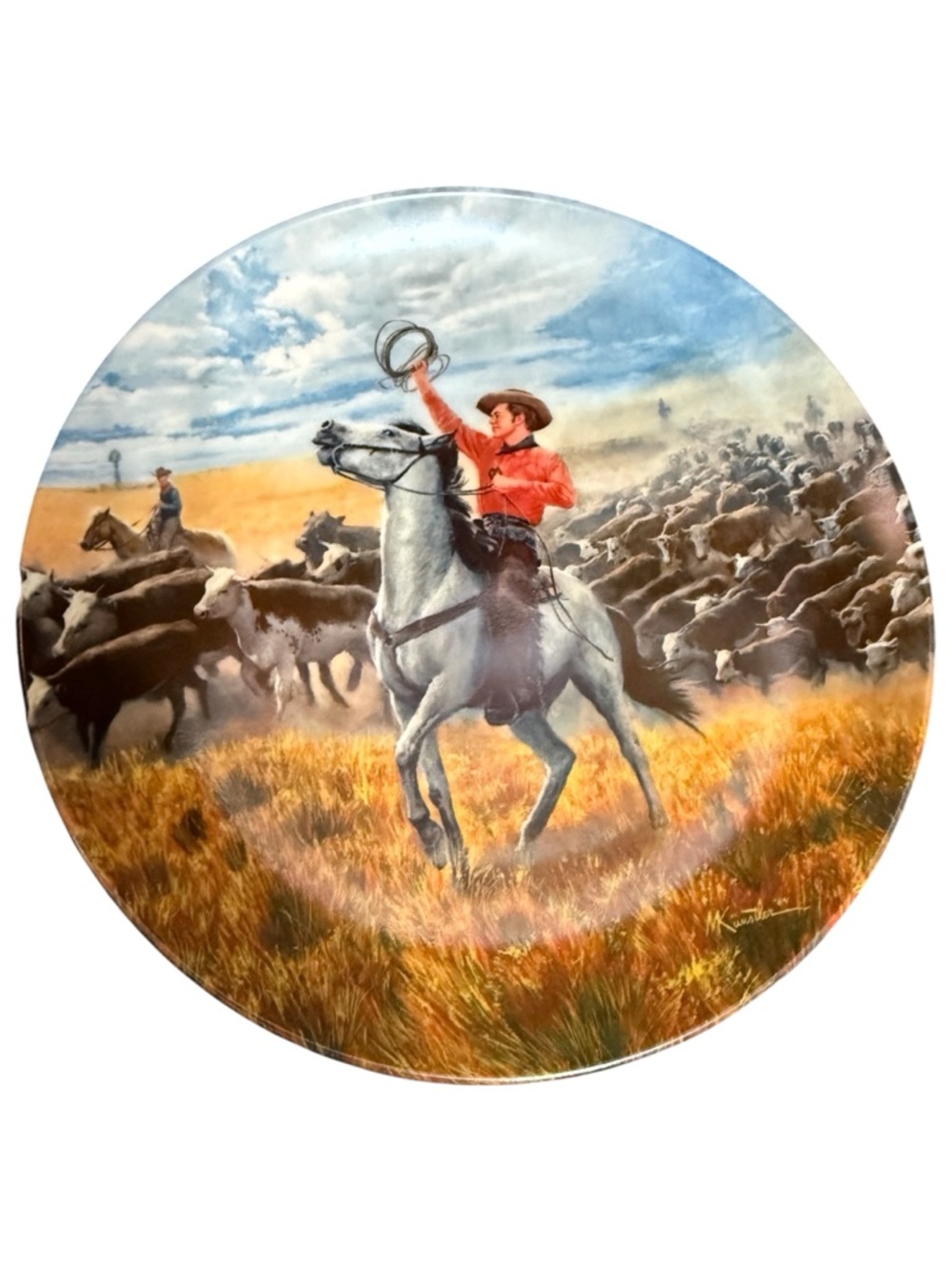 1986 OKLAHOMA! Plate